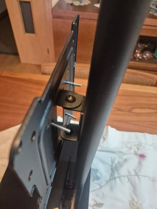 Soporte TV de mesa negro