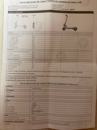 Patinete Eléctrico Segway