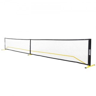 Sistema de Red de Pickleball Portátil, Red de Tamaño Regulador de 6.7 m, Marco de Metal Resistente a la Intemperie y Red de PE Fuerte, Red de Juego al Aire Libre con Bolsa de Transporte, Montaje F...