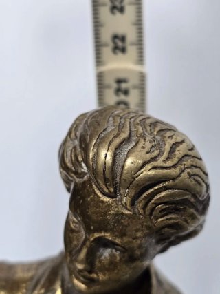 Statua Vintage Ottone Massiccio - Beethoven