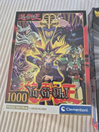 Lote 2 Puzzle Precintati Yu-Gi-Oh e Dragon Ball
