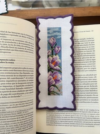 Marca paginas hecho a mano