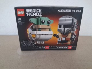 LEGO BrickHeadz The Mandalorian y El Niño 75317
