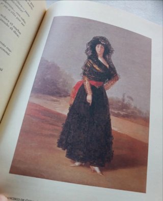 Duquesa de Alba y Goya. Guión de cine Luis Buñuel.