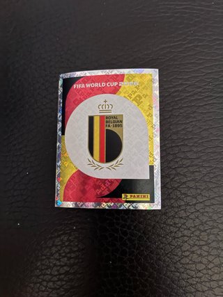 Stemma Belgio Mondiale 2026 Panini