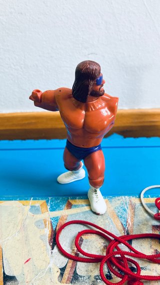 Ring WWF Wrestling Hasbro Vintage Incompleto
