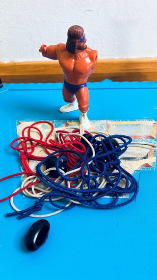 Ring WWF Wrestling Hasbro Vintage Incompleto