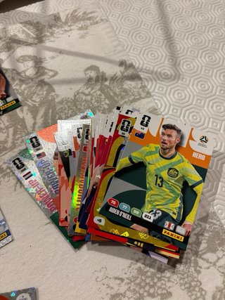 Conjunto di 66 figurine Adrenalyn XL di Panini, mondiale 2026, senza ripetizioni