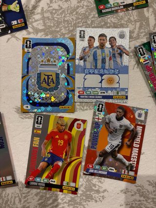 Conjunto di 66 figurine Adrenalyn XL di Panini, mondiale 2026, senza ripetizioni