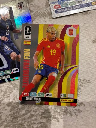 Conjunto di 66 figurine Adrenalyn XL di Panini, mondiale 2026, senza ripetizioni