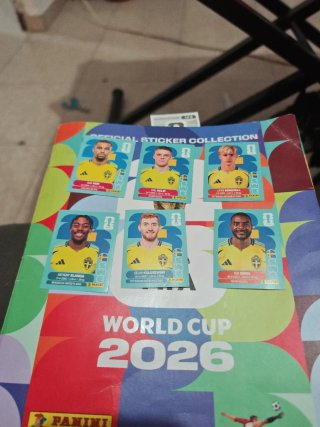 Cromos Mundial 2026 Panini 7 x 1,50€