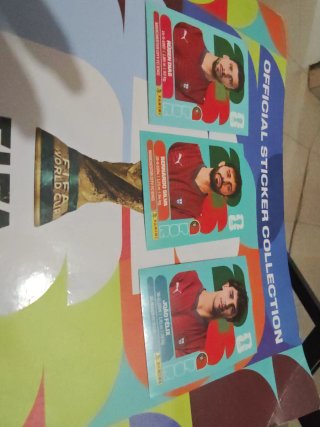 Cromos Mundial 2026 Panini 7 x 1,50€