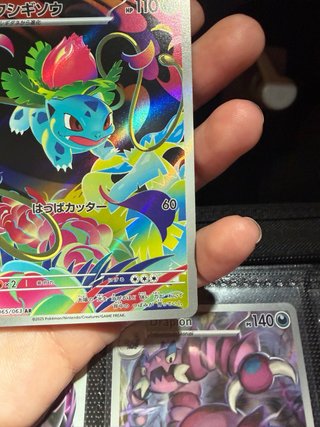 Carta Pokémon Ivysaur Fushigiso 065/063 AR