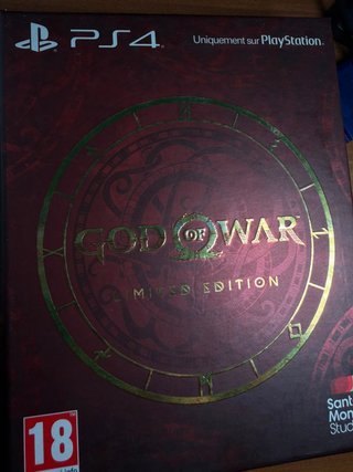 God of War PS4 - Ed. Limitada - Caja Vacía