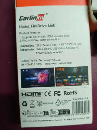 Carlinkit Adattatore Wireless CarPlay