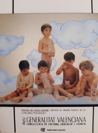 Vinilo Polvos de Talco Baxter Concurso Pop-Rock 87