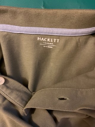 Polo Hackett verde oliva