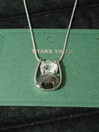 Colgante Diamante Herkimer Natural