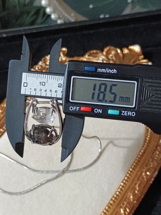 Colgante Diamante Herkimer Natural