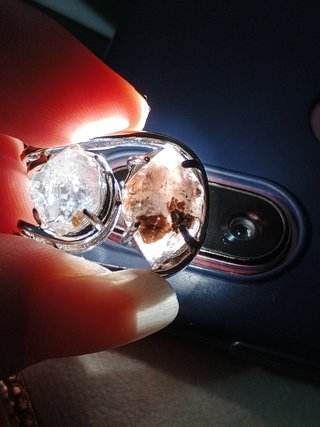 Colgante Diamante Herkimer Natural