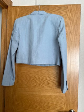 Giacca corta Zara blu