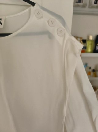Blusa BIMBA Y LOLA blanca talla M