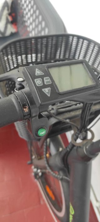 Bicicleta eléctrica unisex con batería nueva