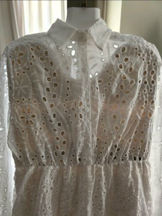 Vestido blanco ibicenco.