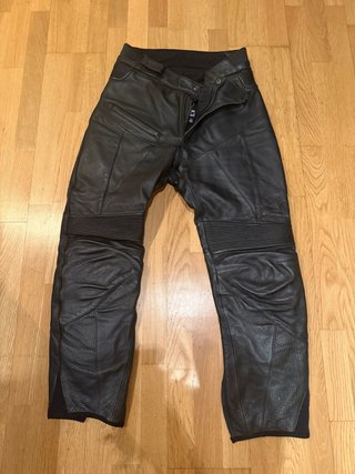 Pantalón Piel Alpinestars Mujer Negro