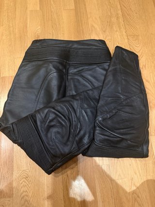 Pantalón Piel Alpinestars Mujer Negro