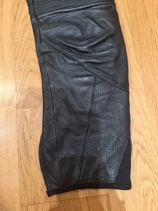 Pantalón Piel Alpinestars Mujer Negro