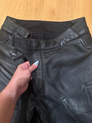 Pantalón Piel Alpinestars Mujer Negro