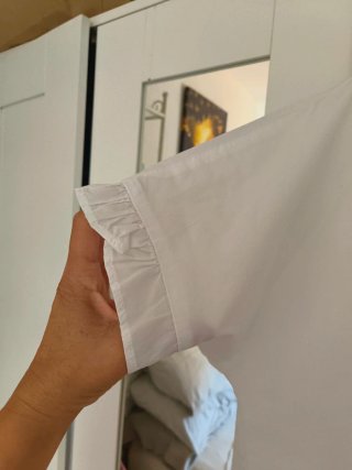 Camisa blanca Violeta Talla M