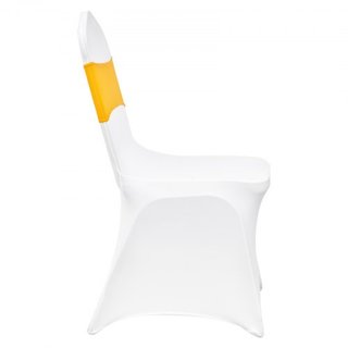 Cubiertas de Sillas Plegables de Spandex Elástico, Cubierta de Silla Universal Ajustada con Lazos para Sillas, Fundas Protectores Removibles y Lavables, para Bodas, Vacaciones, Banquetes, Fiestas,...