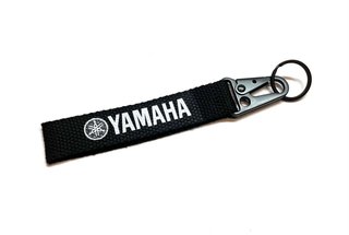 Portachiavi Yamaha Nero con Moschettone JDM Cinta Moto