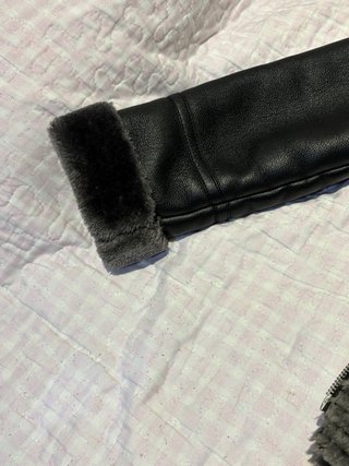 Chaqueta de Cuero Elegante y Calentita