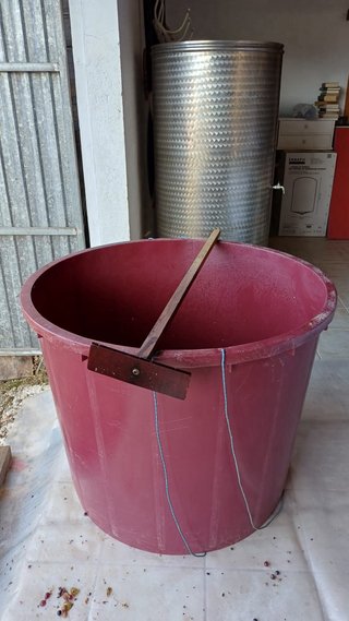Prensa para hacer vino