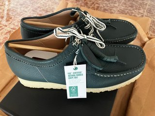 Clarks Wallabee RB Verde Oscuro Talla 44