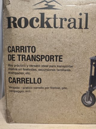 Carrito de transporte Rocktrail plegable