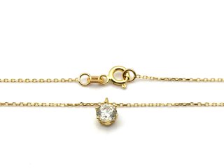 E1805179-228    Gargantilla Oro 18k Con Circonita