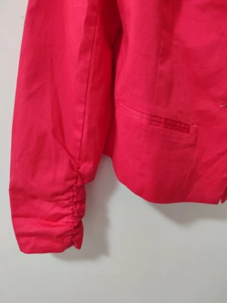 Blazer multiblu rosso taglia 42/44 cotone