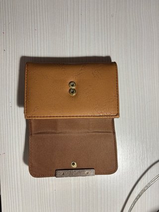 Cartera Pierre Cardin Camel Tachuelas