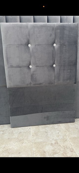 Cabecero de cama 90cm tapizado