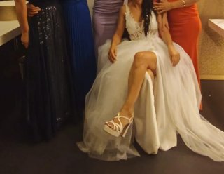 Vestido Novia Romántico Encaje y Tul