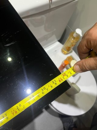 Lavabo de cerámica negro con mueble