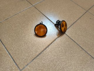 Catadióptrico Yamaha Tracer Delantero Naranja