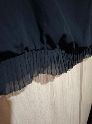Blusa sin mangas Pilar Prieto negra