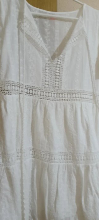 Vestido de verano blanco