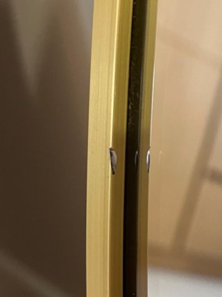 Espejo Ovalado Dorado 60x90cm