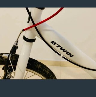 Bicicleta Infantil BTWIN 20' Blanca